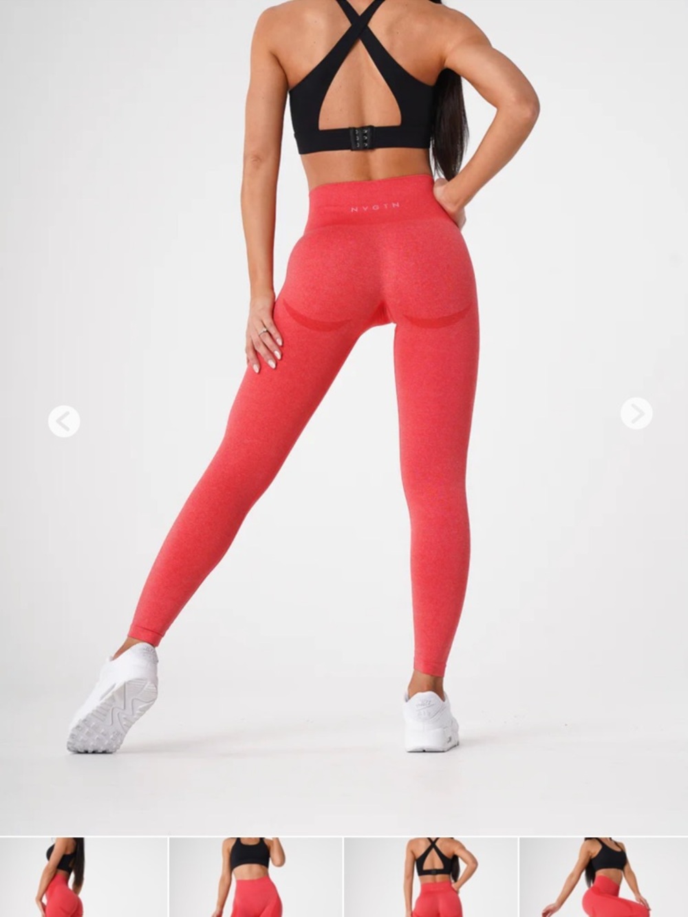 NVGTN Seamless High-Waist candy apple Leggings